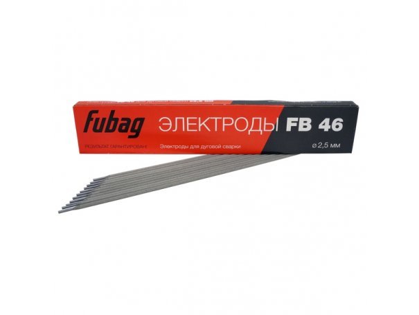 Электроды сварочные с рутилово-целлюлозным покрытием FUBAG FB 46 (2,5 мм; 0,9 кг)