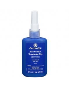 Фиксатор резьбовых соединений средней фиксации синий, 90 мл, Permatex Medium Strength Threadlocker Blue