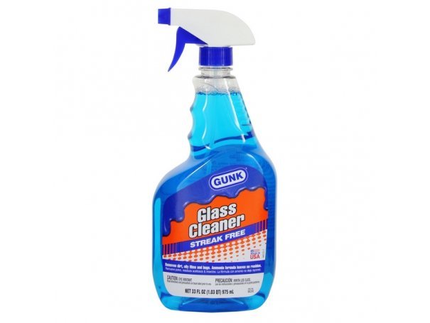 Очиститель стекол, 975 мл, спрей, Gunk Glass Cleaner Streak Free