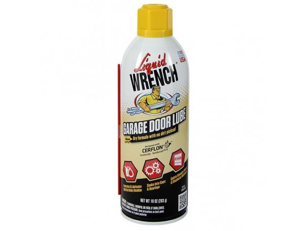 Смазка механизмов гаражных ворот сухая с церфлоном, 283 г, аэрозоль, Gunk Liquid Wrench Garage Door Lube
