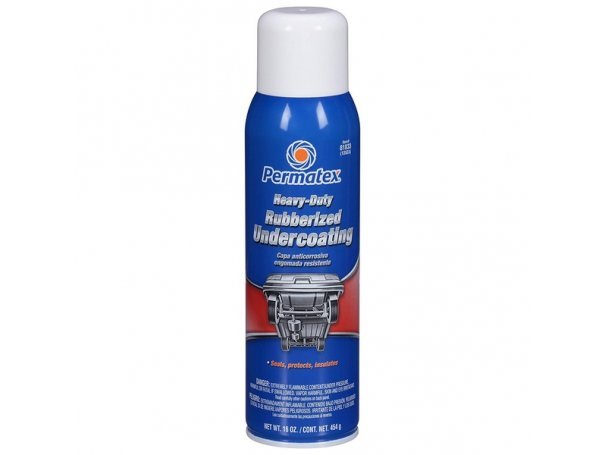 Антикоррозионное резиновое покрытие, 454 г, аэрозоль Permatex Heavy-Duty Rubberized Undercoating