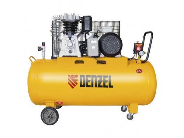 Компрессор масляный ременной Denzel DR4000/100 Компрессор масляный ременной Denzel DR4000/100