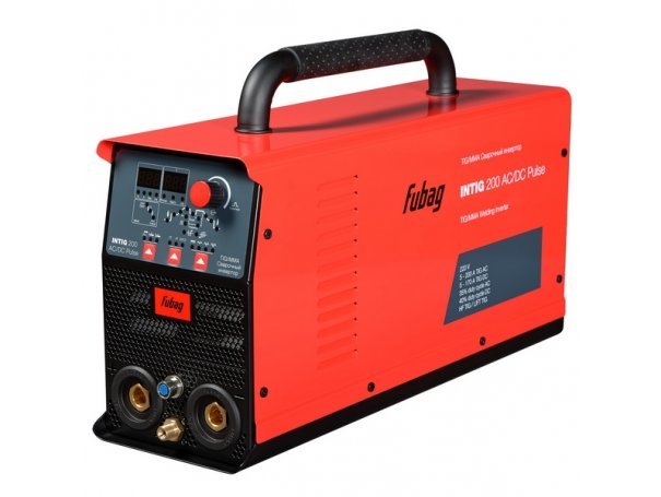 Сварочный инвертор Fubag INTIG 200 AC/DC PULSE с горелкой FB TIG 26 5P 4m и газовым шлангом