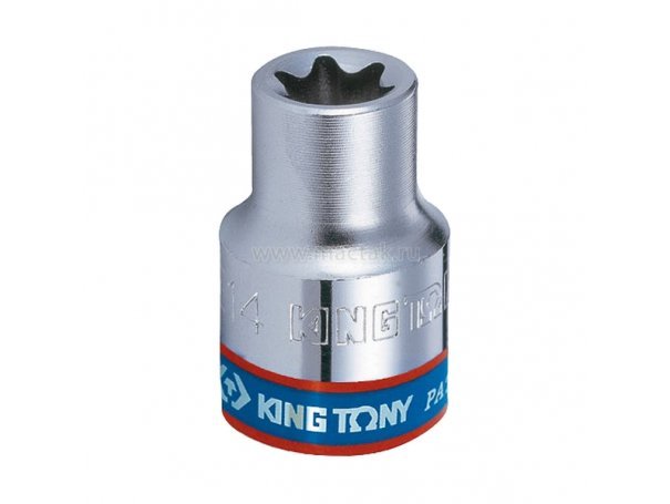Головка торцевая TORX Е-стандарт 3/8 дюйма, Е12, L=28 мм, KING TONY 337512M