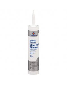 Клей-герметик силиконовый бесцветный, 311 г, Permatex Clear RTV Silicone Adhesive Sealant