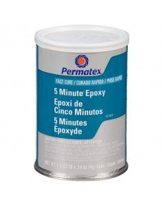 Клей эпоксидный многофункциональный, 5 минут, 10x4 г, Permatex Fast Cure Epoxy