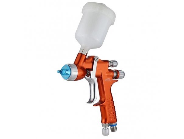 Краскопульт с верхним бачком, воздушной головой Aqua и соплом 1.30 SAGOLA 4600 Xtreme Краскопульт с верхним бачком, воздушной головой Aqua и соплом 1.30 SAGOLA 4600 Xtreme