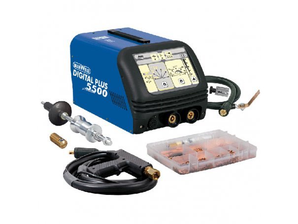 Сварочный аппарат трехфазный для точечной сварки споттер BLUEWELD Digital Plus 5500 380V Сварочный аппарат трехфазный для точечной сварки споттер BLUEWELD Digital Plus 5500 380V