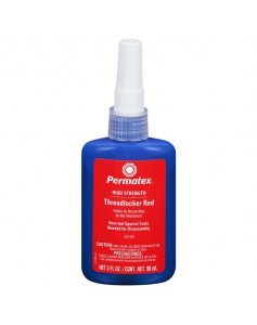 Фиксатор резьбовых соединений сильной фиксации красный, 90 мл, Permatex High Strength Threadlocker Red