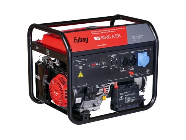 Генератор (электростанция) бензиновый Fubag BS 8500 A ES
