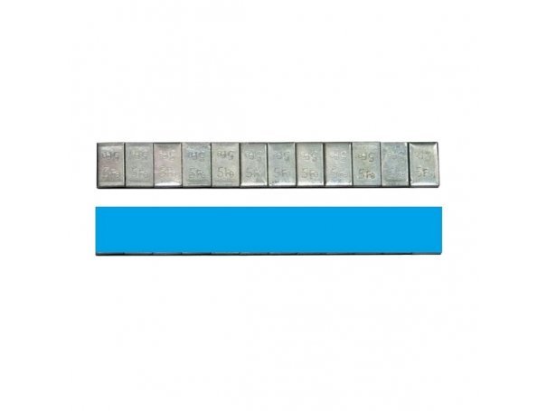 Самоклеющиеся стальные грузики 60 г (12х5 г) (50 шт) Clipper 0092Fe