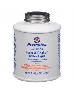 Герметик прокладок (FAG) №3 авиационный, 473 мл, Permatex Aviation Form-A-Gasket No. 3 Sealant Liquid