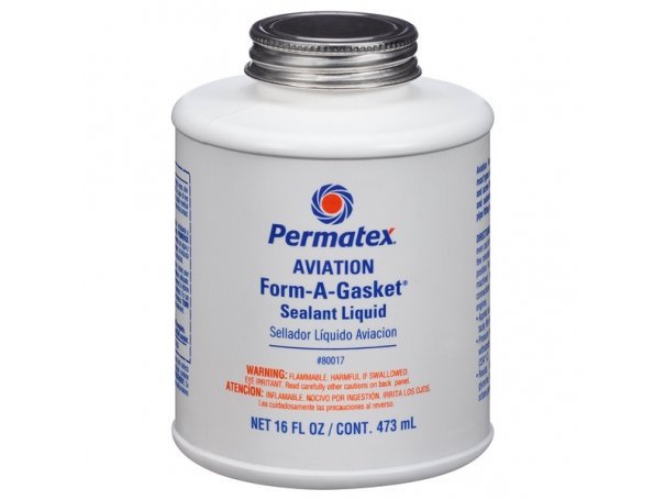 Герметик прокладок (FAG) №3 авиационный, 473 мл, Permatex Aviation Form-A-Gasket No. 3 Sealant Liquid Герметик прокладок (FAG) №3 авиационный, 473 мл, Permatex Aviation Form-A-Gasket No. 3 Sealant Liquid