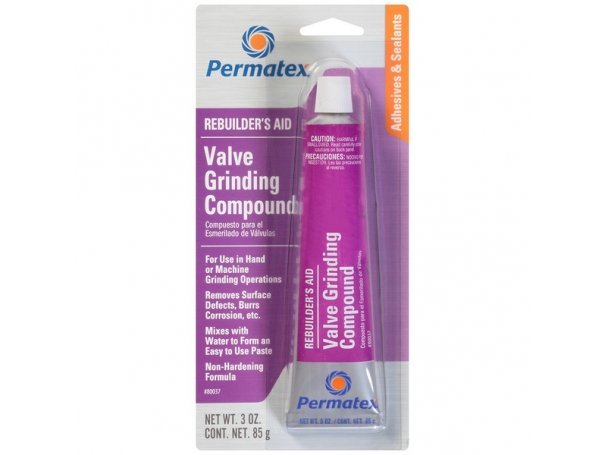 Паста для притирки клапанов, 85 г, Permatex Valve Grinding Compound
