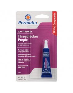 Фиксатор резьбовых соединений легкой фиксации, пурпурный, 6 мм Permatex Low Strength Threadlocker Purple