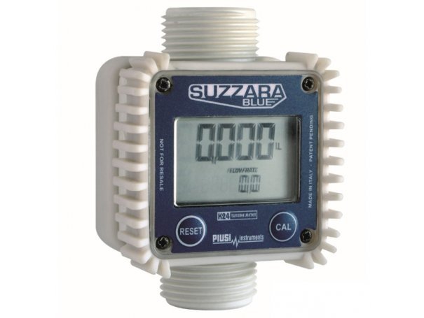 Электронный счетчик AdBlue, молока и неагрессивных жидкостей Piusi K24 TURBINE DIGITAL METER M/M 1