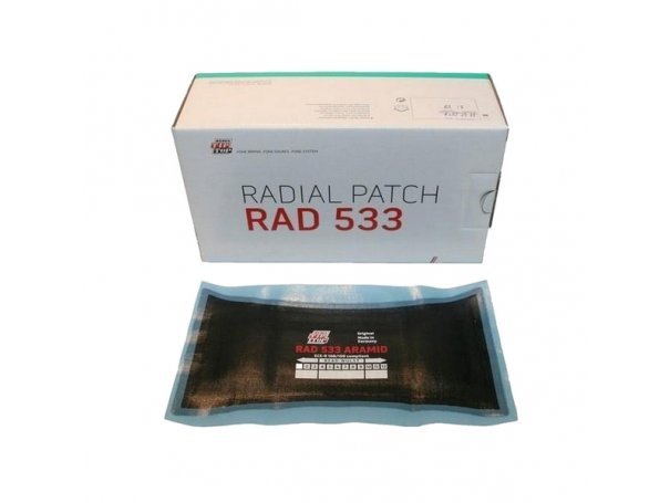 Заплата кордовая радиальная 205x110 мм Rema Tip Top RAD 533 ARAMID Заплата кордовая радиальная 205x110 мм Rema Tip Top RAD 533 ARAMID