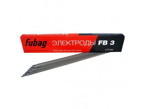 Электроды сварочные с рутиловым покрытием FUBAG FB 3 (3,0 мм; 0,9 кг)