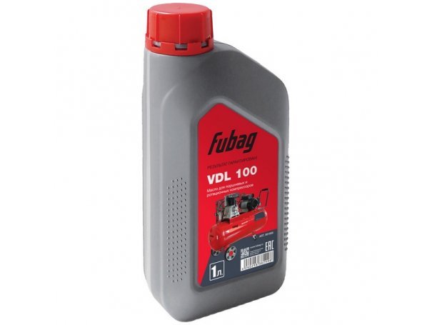 Масло для поршневых компрессоров VDL100, 1 литр, Fubag 991899