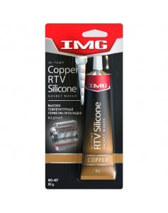 Герметик для прокладок высокотемпературный, 85 г, медный, IMG Hi-Temp Copper RTV Silicone Gasket Maker
