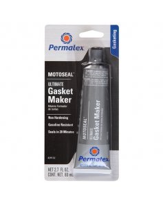 Формирователь прокладок бензостойкий, серый, 80 мл, Permatex MotoSeal 1 Ultimate Gasket Maker Grey