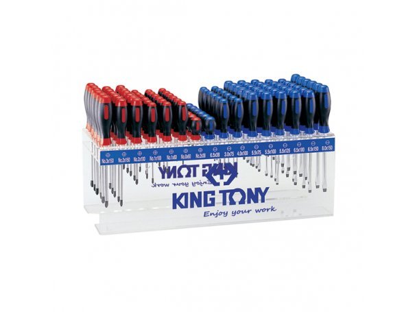 Стенд с отвертками 96 предметов King Tony 31416MR