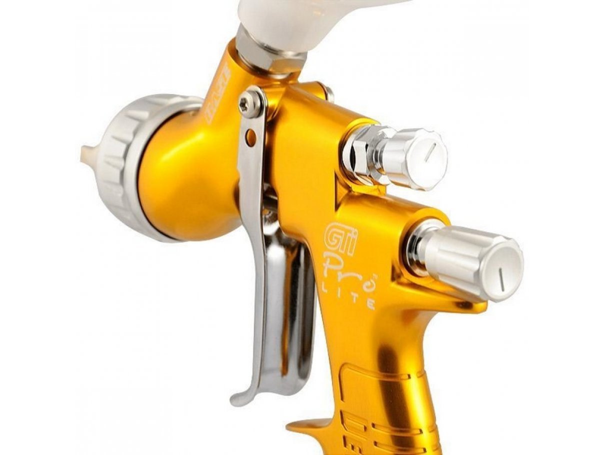 Краскопульт с верхним бачком, сопло 1,4 мм, DeVILBISS GTi PRO Lite PROL-HV25-14 Краскопульт с верхним бачком, сопло 1,4 мм, DeVILBISS GTi PRO Lite PROL-HV25-14