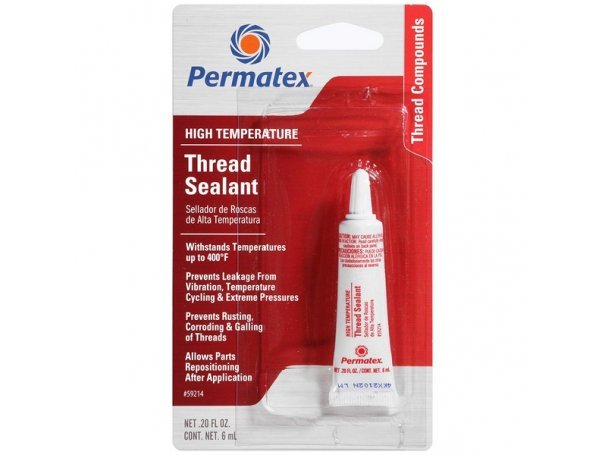 Герметик для резьбовых соединений, высокотемпературный, 6 мл, Permatex High Temperature Thread Sealant
