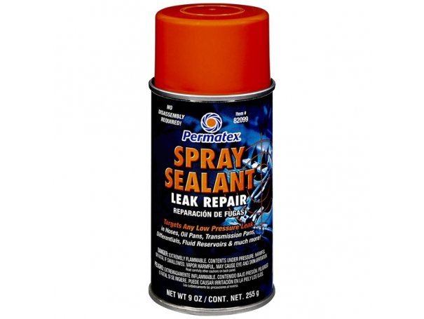 Клей-герметик устранитель течи, 255 г, аэрозоль, Permatex Spray Sealant Leak Repair
