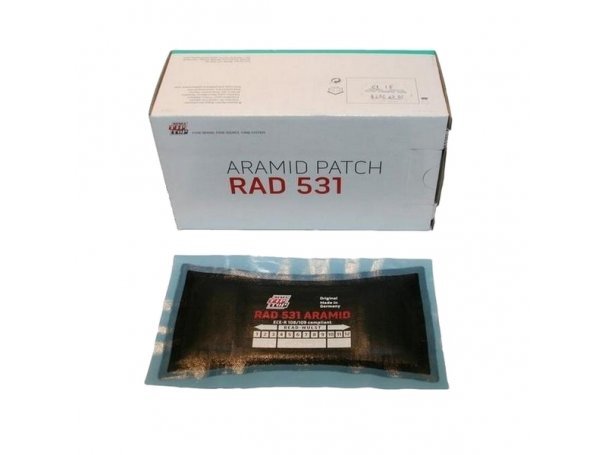 Заплата кордовая радиальная 165x75 мм Rema Tip Top RAD 531 ARAMID Заплата кордовая радиальная 165x75 мм Rema Tip Top RAD 531 ARAMID