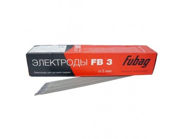 Электроды сварочные с рутиловым покрытием FUBAG FB 3 (3,0 мм; 5 кг)