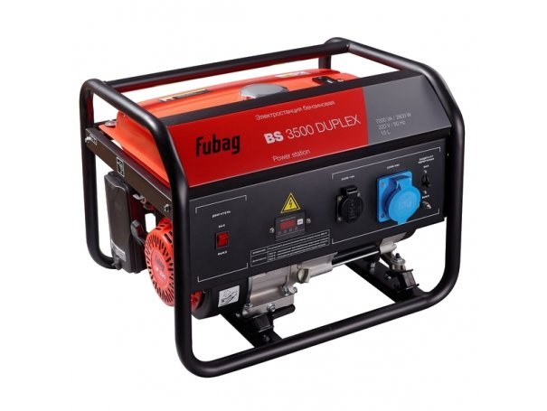 Генератор (электростанция) бензиновый Fubag BS 3500 DUPLEX