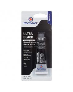Формирователь прокладок, черный, 14 г, Permatex Ultra Black Maximum Oil Resistance RTV Silicone Gasket Maker
