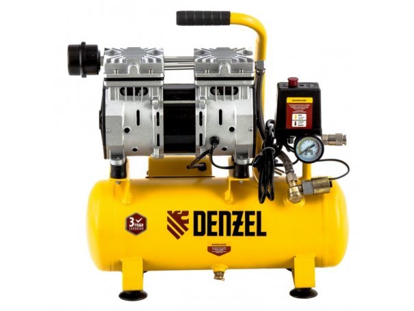 Компрессор воздушный бесмасляный Denzel DLS650/10 Компрессор воздушный бесмасляный Denzel DLS650/10