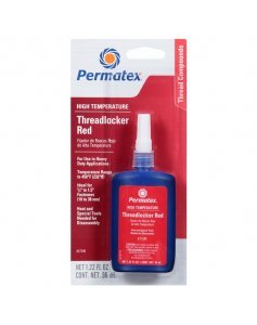 Фиксатор резьбовых соединений высокотемпературный красный, 36 мл, Permatex High Temperature Threadlocker Red