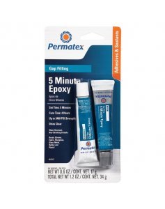 Клей эпоксидный многофункциональный, 5 минут, 34 г, Permatex PermaPoxy 5 Minute General Purpose Epoxy