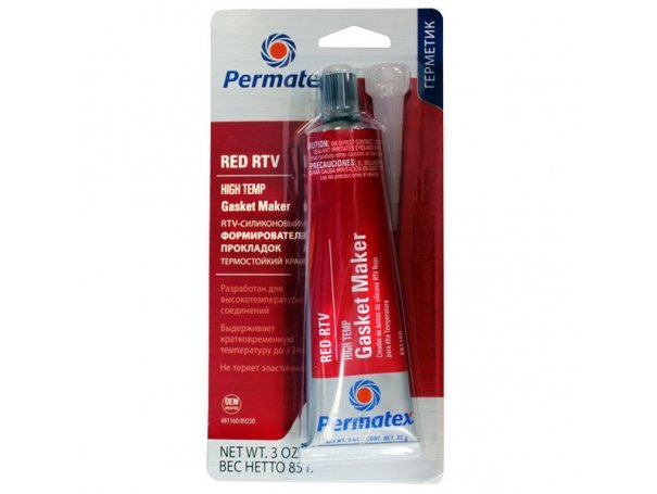 Герметик термостойкий красный, 85 г, Permatex High-Temp Red RTV Silicone Gasket Maker Герметик термостойкий красный, 85 г, Permatex High-Temp Red RTV Silicone Gasket Maker