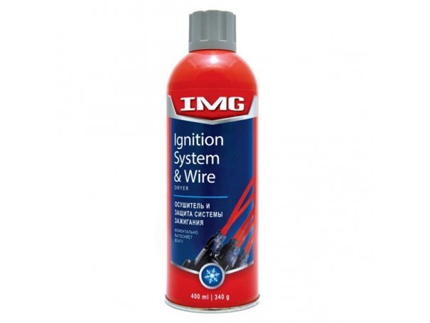Осушитель и защита системы зажигания, 340 г, аэрозоль, IMG Ignition System & Wire Dryer