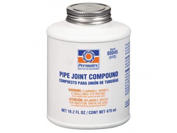 Компаунд для трубных соединений, 479 мл, Permatex Pipe Joint Compound