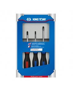 Набор отверток PHILLIPS, SLOTTED 5 предметов King Tony 30115MR