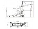 Подкатной ножничный гидравлический домкрат, 4-5 тонн, BAHCO BH1S45