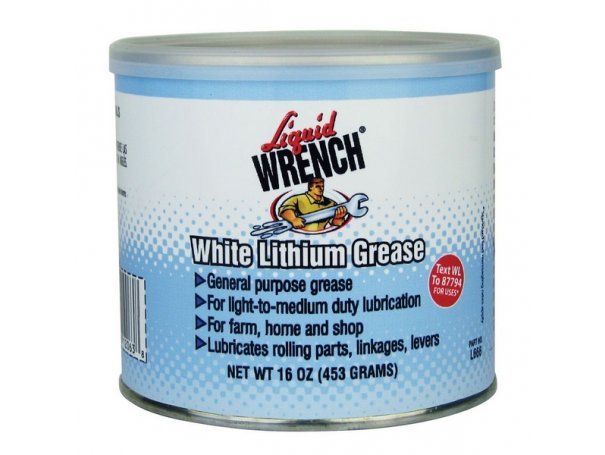 Смазка литиевая, белая, 453 г, Gunk White Lithium Grease