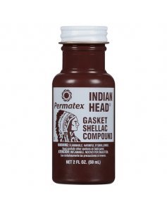 Уплотнитель прокладок, шеллак, 59 мл, Permatex Indian Head Gasket Shellac Compound