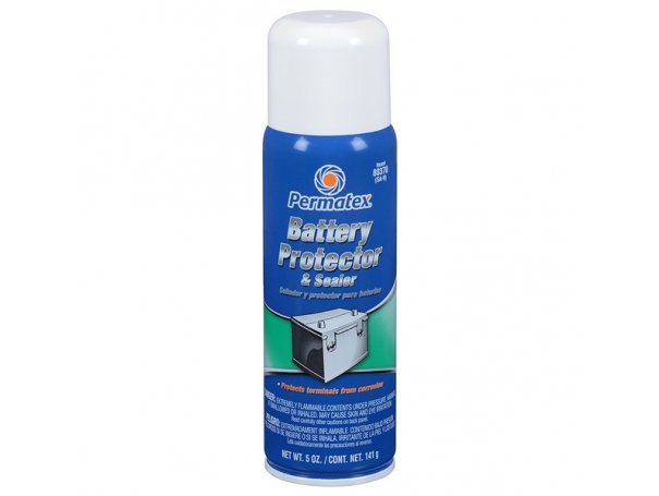 Герметик защитный клемм аккумулятора, 141 г, аэрозоль, Permatex Battery Protector & Sealer