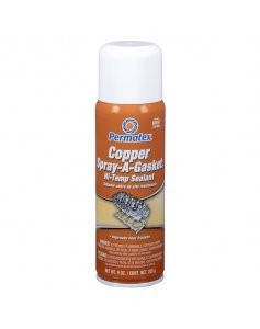 Усилитель прокладок, с медью, термостойкий, 255 г, аэрозоль, Permatex Copper Spray-A-Gasket Hi-Temp Sealant