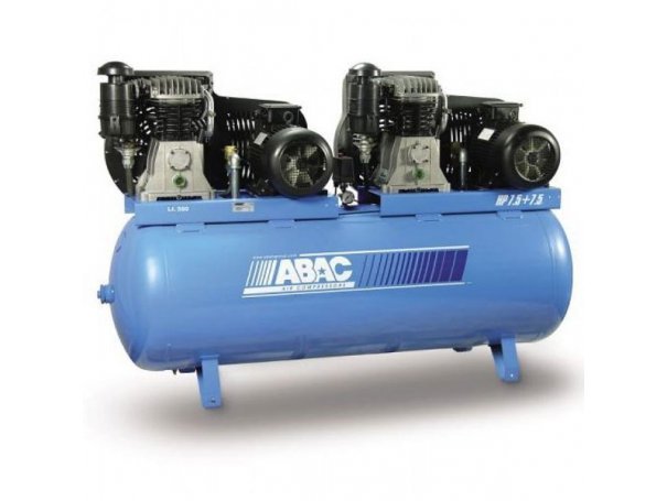 Компрессор поршневой масляный ременной трехфазный ABAC B6000/500T7.5 TANDEM Компрессор поршневой масляный ременной трехфазный ABAC B6000/500T7.5 TANDEM