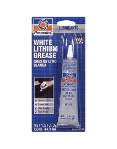 Смазка литиевая белая, 44,3 мл, Permatex White Lithium Grease