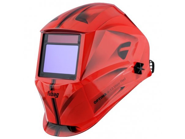 Маска сварщика «хамелеон», зона обзора 100x65 мм, Fubag Optima 4-13 Visor Red Маска сварщика «хамелеон», зона обзора 100x65 мм, Fubag Optima 4-13 Visor Red