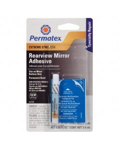 Клей для зеркала заднего вида супер прочный, 0,3 мл, Permatex Extreme Rearview Mirror Professional Strength Adhesive