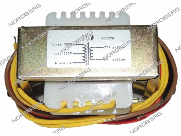 Трансформатор 15W для  NORDBERG WS6